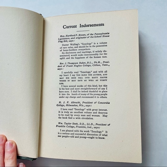 Hardcover Copy Book Sexology Family Medical Edition Rare Antique 1912 Puritan - Picture 5 of 9
